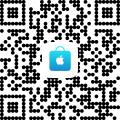 App Store QR Black code
